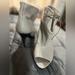 Burberry Shoes | Burberry Open Toe Leather Boots, Size 10/40, Ivory / Tan Color | Color: Tan | Size: 10