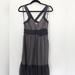 Anthropologie Dresses | Anthropologie Tulle Dress Moulinette Soeurs Grey/Purple Size 4 | Color: Gray/Purple | Size: 4