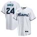 Men's Nike Avisaíl García White Miami Marlins Home Replica Player Jersey