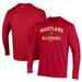 Men's Under Armour Red Maryland Terrapins Alumni Performance Long Sleeve T-Shirt