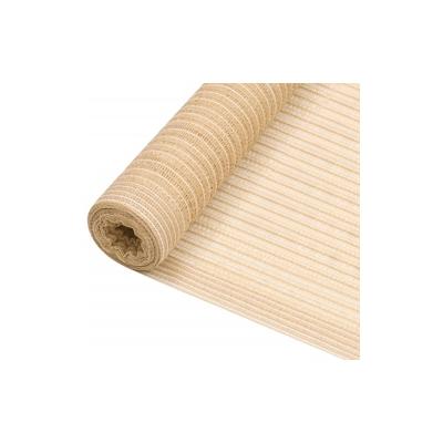 vidaXL Zaunblende Beige 3,6x50 m HDPE 150 g/m² Image