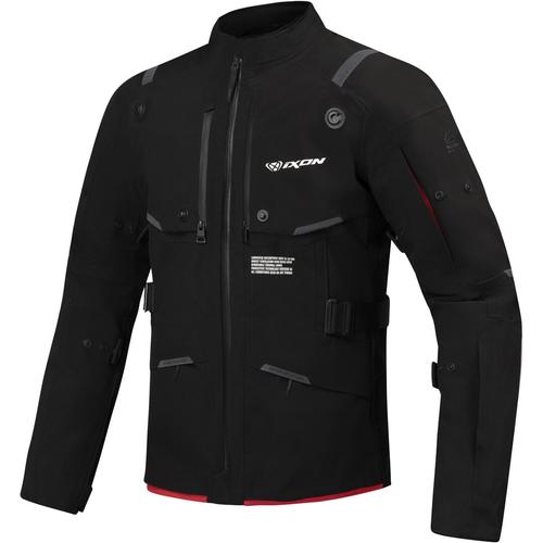 Ixon M-Skeid Motorrad Textiljacke, schwarz, Größe 2XL