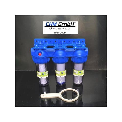 10 Dreifach Wasserfilter 3/4