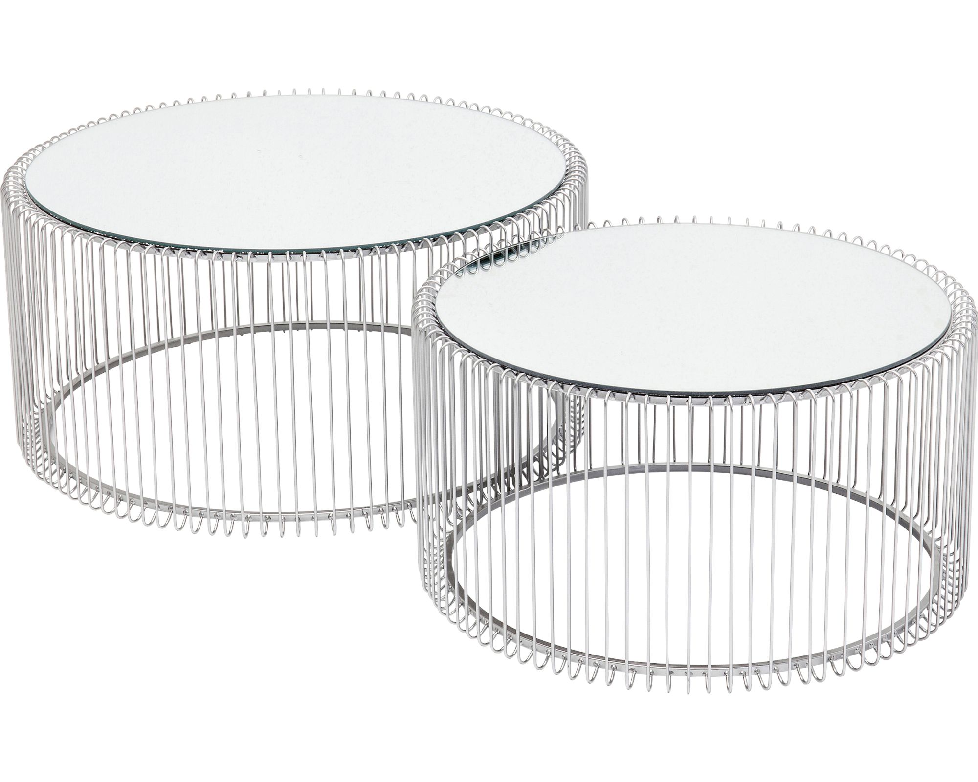 Kare Design »Wire« Couchtische 69,5x33,5x69,5 cm