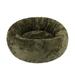 Scmkd Plush Pet Cushion Sofa Plush Round Pet Kennel Warm Dog Pad Pet Supplies