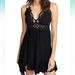 Free People Dresses | Free People One Adelle Sip Dress | Color: Black | Size: M