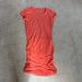Athleta Dresses | Athleta Rouched Dress Size Medium | Color: Pink/Red | Size: M
