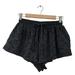 Anthropologie Shorts | Anthropologie Bishop + Young Eyelet Embroidered Shorts Womens Small Black Lined | Color: Black | Size: S