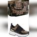 Michael Kors Bags | Authentic Mk Purse Nwot Michael Kors Black/Gray Signature & Mk New Shoes | Color: Black/Tan | Size: Os