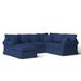 Multi Color Sectional - Birch Lane™ Bircham 3 - Piece Upholstered Sectional, Synthetic | 31 H x 117 W x 94 D in | Wayfair