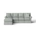 Multi Color Sectional - Birch Lane™ Bircham 2 - Piece Upholstered Sectional | 31 H x 119 W x 94 D in | Wayfair 6843FC73F30D4D64B50A3B6DC754D93C