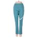 Reebok Active Pants - High Rise: Teal Activewear - Women's Size Small