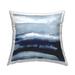 Stupell Industries Blue White Brushed Landscape Printed Throw Pillow Design By Jake Messina Polyester/Polyfill blend | 18 H x 18 W x 7 D in | Wayfair