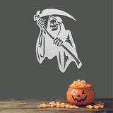 The Holiday Aisle® Grim Reaper Wall Décor, Metal in Gray | 18 H x 24 W x 0.12 D in | Wayfair 11F4630DFBD64968B9109EB711B93A6D