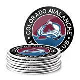 Colorado Avalanche Eight-Pack Coaster Set