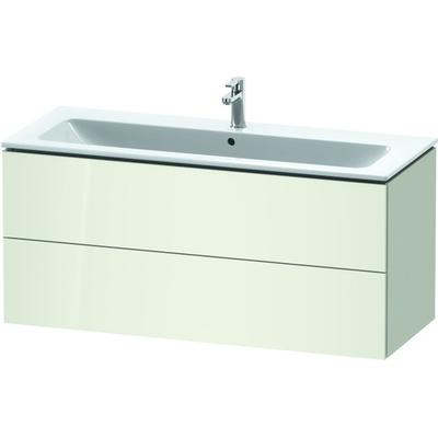 Duravit L-Cube Waschtischunterbau wandhängend Weiß Hochglanz 1220x481x550 mm - LC624302222 LC624302222