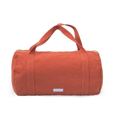 Sac bowling en toile de coton bio orange flamboyant