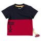 Sigikid Jungen T-Shirt, rot/blau/Maritim, 98