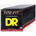 DR Strings Box of TITE-FIT Nickel Plated Electric Guitar Strings 12 Pack Medium (10-46)