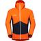 MAMMUT Herren Funktionsjacke Eiger Speed ML Hybrid Hooded Jacket Men, Größe S in Orange