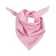 Lakaro - Personalisiertes Halstuch Rosa (Stickfarbe: Pink)