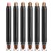 ZHAGHMIN Large Eyeshadow Palette Waterproof Eye Shadow Stick Eye Makeup Color Pearlescent Pen Highlight Rotating Eye Shadow Silkworm Lying Pen Shining Brush Head Makeup Cover Girl Eye Shadow Makeup