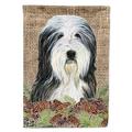 Carolines Treasures SS4087-FLAG-PARENT Bearded Collie Flag multicolor