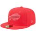 Men's New Era Red Buffalo Bills Color Pack Brights 59FIFTY Fitted Hat