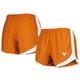 Women's Nike Texas Orange Longhorns Tempo Performance Shorts