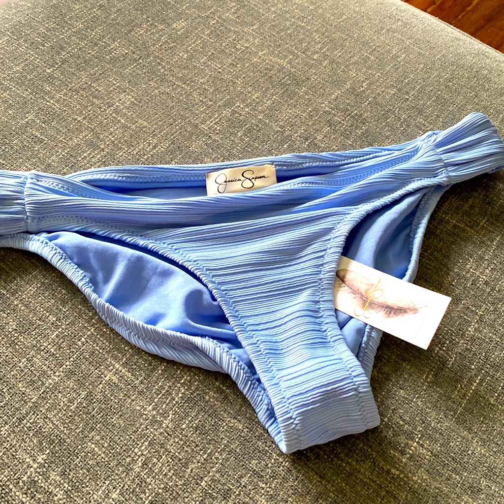 Jessica Simpson Swim | 2 For $10 Jessica Simpson Bikini Bottom | Color: Blue | Size: L