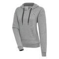 Women's Antigua Heather Gray Seattle Steelheads Victory Pullover Hoodie