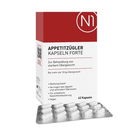 N1 Appetitzügler Kapseln forte 42 St