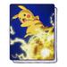The Northwest Group Pikachu Thunderbolt 40'' x 50'' Silk Touch Sherpa Throw Blanket