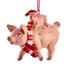 Mama Pig and Baby Piglett Christmas Holiday Ornament Resin 3.5 Inches - Multi