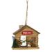 Smores Chopping Wood at Log Cabin Warm Welcome Christmas Holiday Ornament - Multi