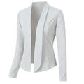 Leesechin Womens Blazer Fashion Casual Long Sleeve Small Suit Jacket Small Suit on Clearance