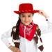 Dyfzdhu Kids Boys Girls Felt Cowboy Hat Outdoor Party Hat Children Hats