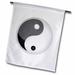 Black and White Yin and Yang Sign 18 x 27 inch Garden Flag fl-101238-2