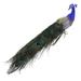 Artificial Feather Peacock Perfect for Garden - Outdoor Lawn and Patio Backyard Sculpture and Decoration