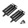 Htovila 2PCS Guard Protector Grille Grill Cover Replacement for R 1250GSADV 2020-2023