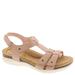 Clarks April Cove - Womens 5.5 Pink Sandal Medium