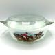 JAJ Pyrex Huntsman Large Casserole Dish with Lid // Pyrex Sunderland Hunting Scene covered dish // Pyrex collectible red Huntsman item