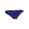 Sunsets Swimsuit Bottoms: Purple Solid Swimwear - Women's Size Medium