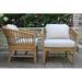 Birch Lane™ Dunkirk 4 Piece Sofa Seating Group w/ Sunbrella Cushions Synthetic Wicker/Wood/All - Weather Wicker/Natural Hardwoods/Wicker/Rattan/Teak | Outdoor Furniture | Wayfair