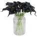 Zukuco 10/20pcs Artificial Flower Calla Lily Fake Flowers Bridal Wedding Bouquet Lataex Real Touch Flower for Wedding Centerpieces Home Party DÃ©cor