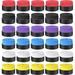 30pcs Tennis Racket Grip Tape Overgrip Tennis Racket Grip Tape Wrap Your Racket Keep Your Racket Dry Durable and Absorbent - 6 Colors