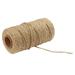 JeashCHAT 2mm Macrame Cord Pure Cotton Twisted Cord Rope Craft Cord String for Wall Hanging Plant Hangers Crafts Knitting Weaving DIY Gift 2mm x 100Yards Clearance