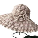 Sun Hat for Women Waterproof Wide Brim Bucket Hat Foldable Boonie Hat for Fishing Hiking Garden Safari Beach(M-58cm Khaki)