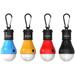 LED Tent Lantern Lamp Emergency Light Battery Powered Waterproof Portable Bulb for Hiking Fishing Camping Household Car Repairing (4 Pack)