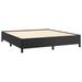 Red Barrel Studio® Darrisha Bed Frame Platform Bed Base Frame for Bedroom Upholstered/Velvet in Black | 13.8 H in | Wayfair